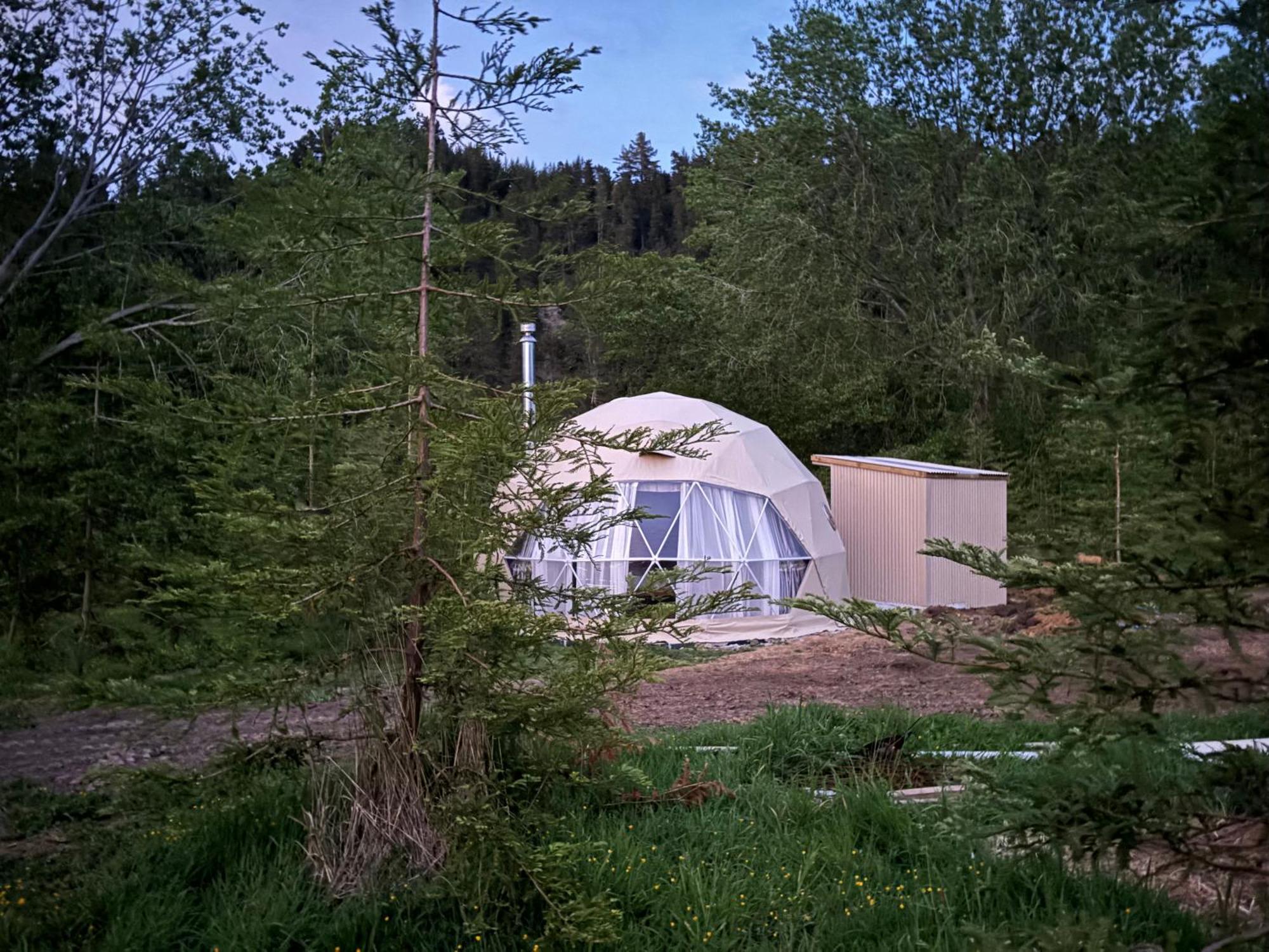 Takahuri Glamping Domes Whanganui Exterior foto