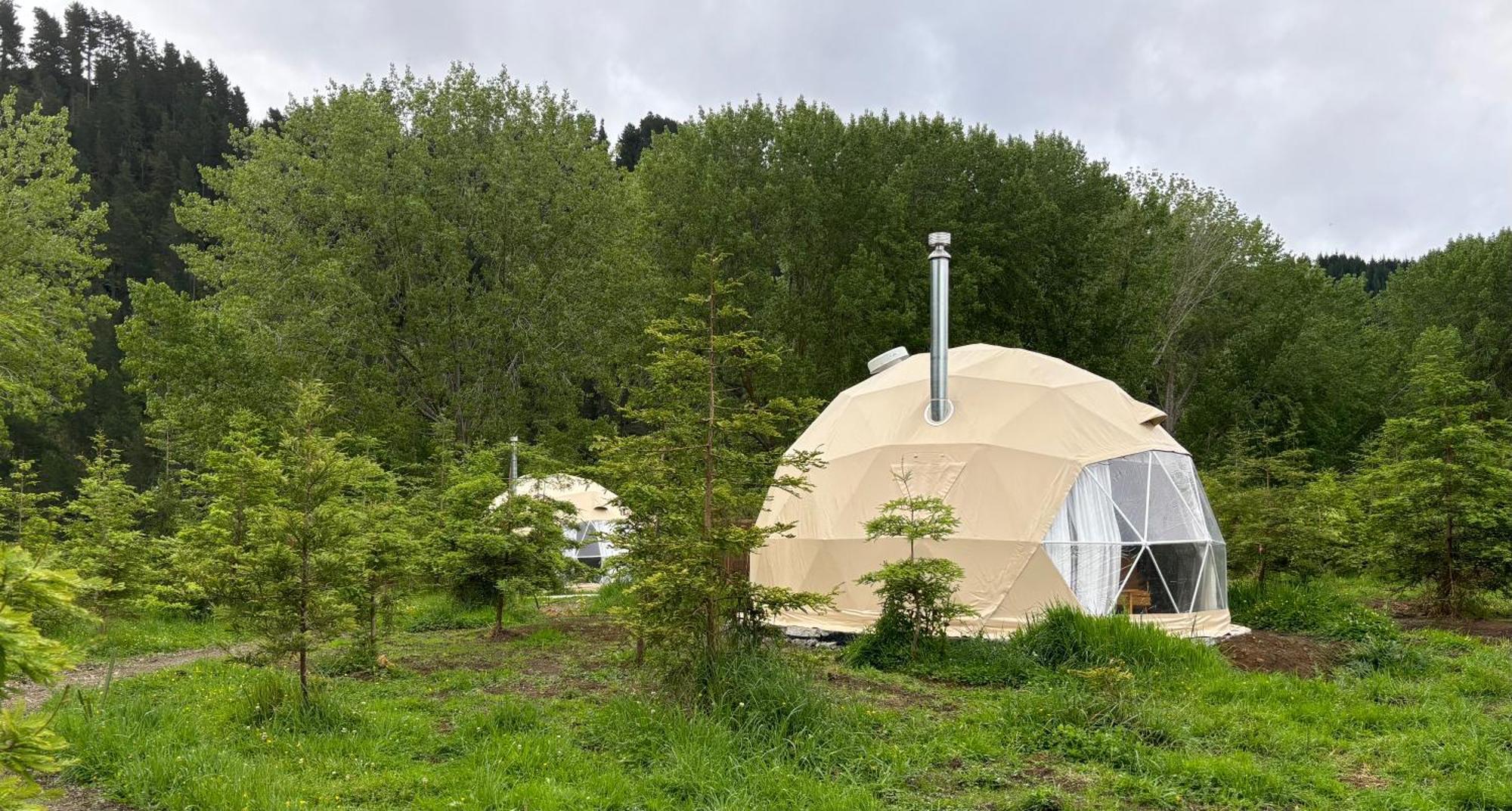 Takahuri Glamping Domes Whanganui Exterior foto